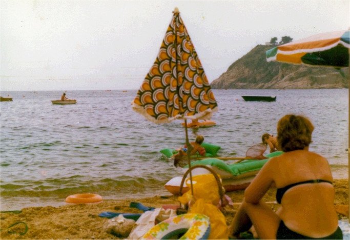 19720715-Tossa-strandzicht