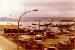 19720715-Spanje-Vakantie-Papa-Mama-havenstad